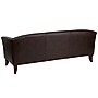 Flash Furniture HERCULES Imperial Series 72.75" LeatherSoft Sofa, Brown (1113BN)~#|#~sp137098601_sc7
