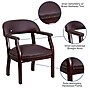 Flash Furniture Faux Leather Conference Chair, Burgundy (BZ105LF19LEA)~#|#~sp137098849_sc7