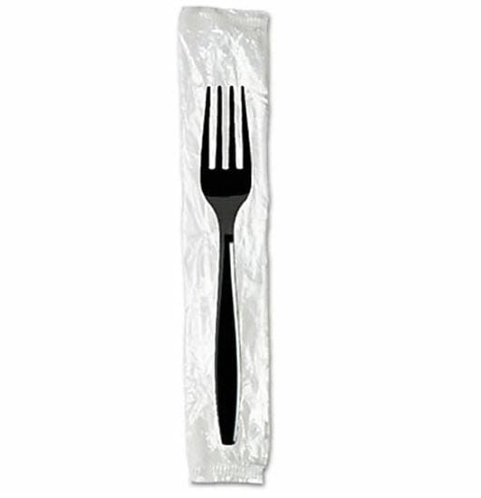 Nicole Home Collection Disposable Plastic Soup Spoons – 400 Count, Medium Weight, White