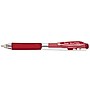 Pentel WOW! Retractable Gel Pens, Medium Point, Red Ink, Dozen (K437-B)~#|#~sp137198489_sc7