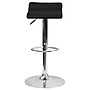 Flash Furniture Contemporary Vinyl Low Back Barstool, Adjustable Height, Black, 2-Pieces (2DS801CONTBKGG)~#|#~sp137199757_sc7