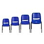 Flash Furniture HERCULES Series Plastic Kid's Shell Stack Chair, Navy/Black (RUT14NVYBK)~#|#~sp137201986_sc7
