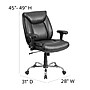 Flash Furniture HERCULES Series Ergonomic LeatherSoft Swivel Big & Tall Executive Office Chair, Black (GO2078LEA)~#|#~sp137203185_sc7