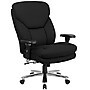 Flash Furniture HERCULES Series Ergonomic Fabric Executive Big & Tall Chair, 400 lb. Capacity, Black (GO2085)~#|#~sp137203320_sc7