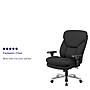 Flash Furniture HERCULES Series Ergonomic Fabric Executive Big & Tall Chair, 400 lb. Capacity, Black (GO2085)~#|#~sp137203325_sc7