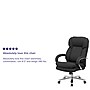 Flash Furniture HERCULES Series Ergonomic Fabric Executive Big & Tall Chair, 500 lb. Capacity, Black (GO2078)~#|#~sp137203338_sc7