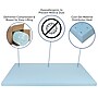 Flash Furniture Capri Comfortable Sleep Full Size Cooling Gel Memory Foam Mattress Topper, Blue, 54.3" x 75.5" x 3"  (MRM353F)~#|#~sp137203840_sc7
