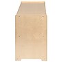 Flash Furniture 24"H x 36"L Wooden 5 Section School Classroom Storage Cabinet, Natural (MKSTRG004)~#|#~sp137301785_sc7