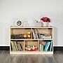 Flash Furniture 24"H x 36"L Wooden 5 Section School Classroom Storage Cabinet, Natural (MKSTRG004)~#|#~sp137301850_sc7