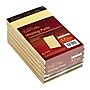 Ampad Gold Fibre Notepad, 5" x 8", College Ruled, Canary, 50 Sheets/Pad, 12 Pads (TOP20004)~#|#~sp137855480_sc7