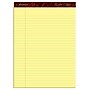 Ampad Gold Fibre Notepads, 8.5" x 11.75", Wide Ruled, Canary, 50 Sheets/Pad, 4 Pads/Pack (TOP20-032R)~#|#~sp137855738_sc7
