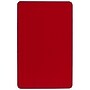 Flash Furniture Wren Rectangular Activity Table, 36" x 72", Height Adjustable, Red (XUA3672RECREDTP)~#|#~sp137856704_sc7