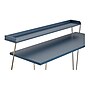 Ameriwood Haven 55" L-Shaped Desk with Riser, Navy/Gold (5640837COM)~#|#~sp137959536_sc7