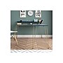 Ameriwood Haven 55" L-Shaped Desk with Riser, Navy/Gold (5640837COM)~#|#~sp137959538_sc7