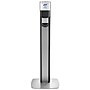 PURELL MESSENGER ES6 Automatic Floor Stand Hand Sanitizer Dispenser, Silver/Graphite (7316-DS-SLV)~#|#~sp138046585_sc7