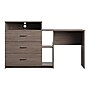 Ameriwood Rebel 3-in-1 59" Media Dresser and Desk Combo, Distressed Gray Oak (9866307COM)~#|#~sp138066266_sc7