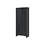 System Build Farmington 72" Storage Cabinet with 4 Shelves, Black Oak (7532396COM)~#|#~sp138066296_sc7