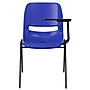Flash Furniture Ergonomic Shell Chair, Blue with Left-Hand Flip-Up Tablet Arm (RUTEO1BLLTAB)~#|#~sp138376787_sc7