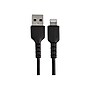 StarTech.com Lightning USB Cable for iPhone/iPad/iPod Touch, Black (RUSBLTMM15CMB)~#|#~sp138463339_sc7