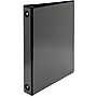 AbilityOne SKILCRAFT Clear Overlay 3-Ring Binder, Black, 175-Sheet Capacity, 1" Ring Dia (7510015104865)~#|#~sp140431767_sc7