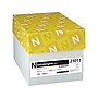 Astrobrights 30% Recycled Colored Paper, 24 lbs., 8.5" x 11", Lift-Off Lemon, 500 Sheets/Ream, 10 Reams/Carton (21011)~#|#~sp140538870_sc7