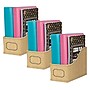 Teacher Created Resources Vinyl Book Bin, 5" x 8" x 11", Burlap Design, Pack of 3 (TCR20835-3)~#|#~sp140938680_sc7