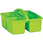 Teacher Created Resources® Plastic Storage Caddy, 9" x 9.25" x 5.25", Lime, Pack of 6 (TCR20905-6)~#|#~sp140938714_sc7
