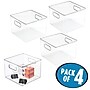InterDesign Binz Office Storage Set, Clear, 4/Pack (71230M4)~#|#~sp14146017_sc7