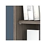 Bush Business Furniture Studio C 73"H 5-Shelf Bookcase with Doors, Modern Hickory Laminated Wood (STC015MH)~#|#~sp143582244_sc7