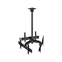 Mount-It! Pro Triple-Screen Tilt Ceiling TV Mount, 66 Lbs. Max. (MI-20119)~#|#~sp143582283_sc7