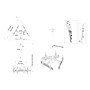 Mount-It! Pro Triple-Screen Tilt Ceiling TV Mount, 66 Lbs. Max. (MI-20119)~#|#~sp143582290_sc7