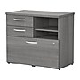Bush Business Furniture Studio C Office Storage Cabinet with Drawers and Shelves, Platinum Gray (SCF130PGSU)~#|#~sp143680584_sc7