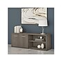 Bush Business Furniture Studio C Low Storage Cabinet with Doors and Shelves, Modern Hickory (SCS160MH)~#|#~sp143680606_sc7