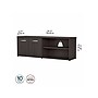 Bush Business Furniture Studio C Low Storage Cabinet with Doors and Shelves, Storm Gray (SCS160SG)~#|#~sp143680622_sc7