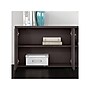 Bush Business Furniture Studio C Low Storage Cabinet with Doors and Shelves, Storm Gray (SCS160SG)~#|#~sp143680624_sc7