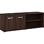 Bush Business Furniture Studio C Low Storage Cabinet with Doors and Shelves, Black Walnut (SCS160BW)~#|#~sp143680642_sc7