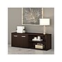 Bush Business Furniture Studio C Low Storage Cabinet with Doors and Shelves, Black Walnut (SCS160BW)~#|#~sp143680643_sc7