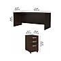Bush Business Furniture Studio C 72"W Office Desk with Mobile File Cabinet, Black Walnut (STC013BWSU)~#|#~sp143680717_sc7