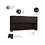 Bush Business Furniture Studio C 72"W L Shaped Desk with Hutch, Mobile File Cabinet and Return, Black Walnut (STC006BWSU)~#|#~sp143774709_sc7