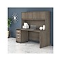 Bush Business Furniture Studio C 72" W Computer Desk with Hutch and Mobile File Cabinet Bundle, Modern Hickory (STC011MHSU)~#|#~sp143774731_sc7