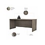 Bush Business Furniture Studio C 72" W Computer Desk with Hutch and Mobile File Cabinet Bundle, Modern Hickory (STC011MHSU)~#|#~sp143774732_sc7