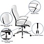 Flash Furniture Rebecca LeatherSoft Swivel High Back Executive Office Chair, White (GO2192WH)~#|#~sp144375800_sc7