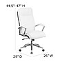 Flash Furniture Rebecca LeatherSoft Swivel High Back Executive Office Chair, White (GO2192WH)~#|#~sp144375801_sc7