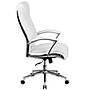 Flash Furniture Rebecca LeatherSoft Swivel High Back Executive Office Chair, White (GO2192WH)~#|#~sp144375804_sc7
