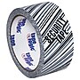 Tape Logic® Security Tape, "Security Tape", 2.5 Mil, 3" x 110 yds, Black/White, 24/Case~#|#~sp144376961_sc7