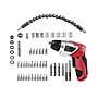 Apollo Tools 3.6V Lithium-Ion Rechargeable Screwdriver with 45-Piece Accessory Set, Red (DT4944)~#|#~sp144382141_sc7