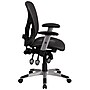 Flash Furniture Sam Ergonomic Mesh Swivel Mid-Back Multifunction Executive Office Chair, Transparent Gray (GOWY1363)~#|#~sp144471488_sc7