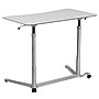 Flash Furniture Merritt 37"W Rectangular Adjustable Standing Computer Desk, Light Gray (NANIP61)~#|#~sp144471814_sc7