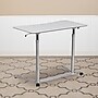Flash Furniture Merritt 37"W Rectangular Adjustable Standing Computer Desk, Light Gray (NANIP61)~#|#~sp144471818_sc7