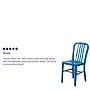 Flash Furniture Metal Indoor-Outdoor Chair, Blue (CH-61200-18-BL-GG)~#|#~sp144473220_sc7